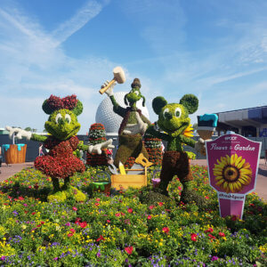 Epcot Flower and Garden Festival 2020 topieries