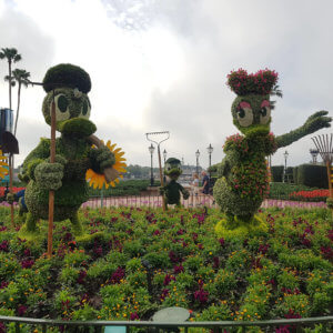 Epcot Flower and Garden Festival 2020 topieries