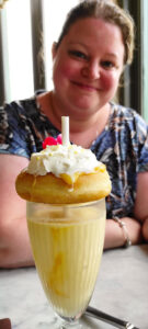 Prinsessen milkshake "Belle"