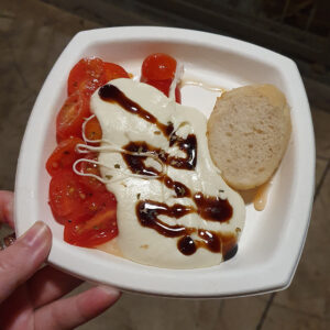 Mozarella Cherry Tomato Bruschetta