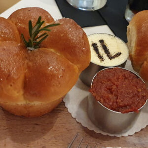 Seasalt dusted Potato Brioche